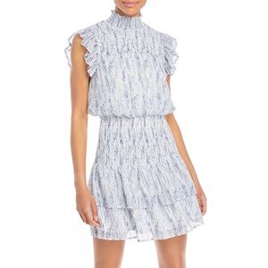 COPY - AQUA Ruffled Smocked Mini Dress - 100% Exclusive